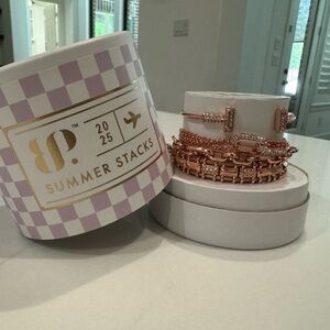 BP Rose Gold Bracelet Set